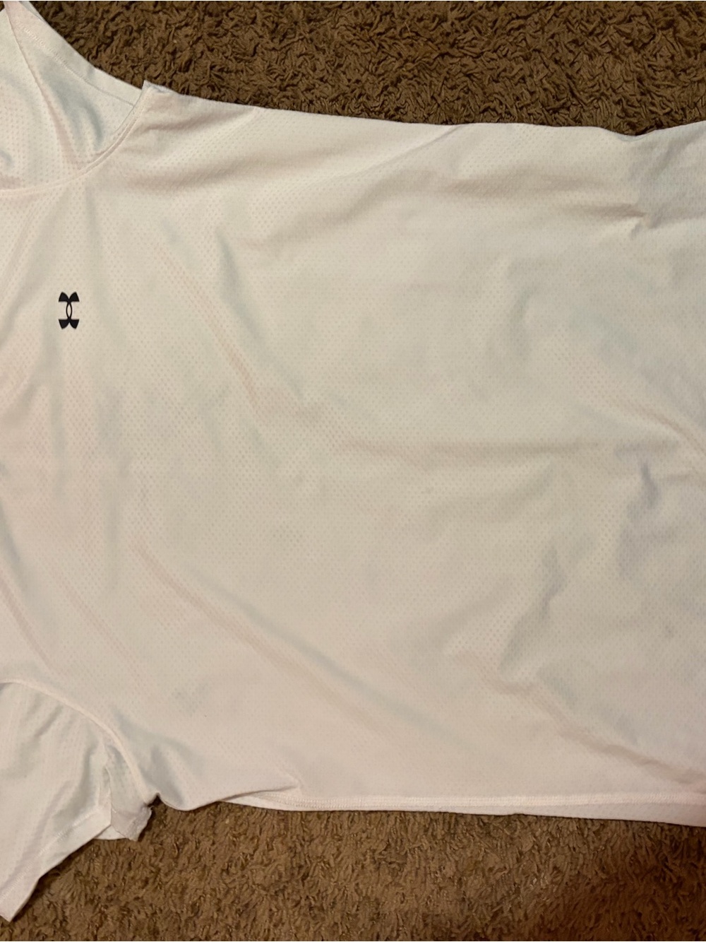 Under Armour Men’s White Short Sleeve Performance Tee